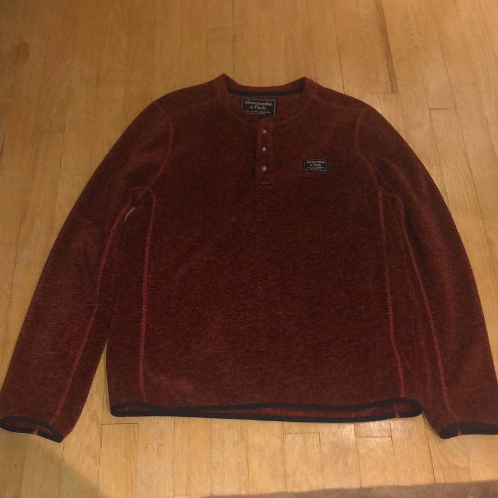 Abercrombie & Fitch Henley sweatshirt
